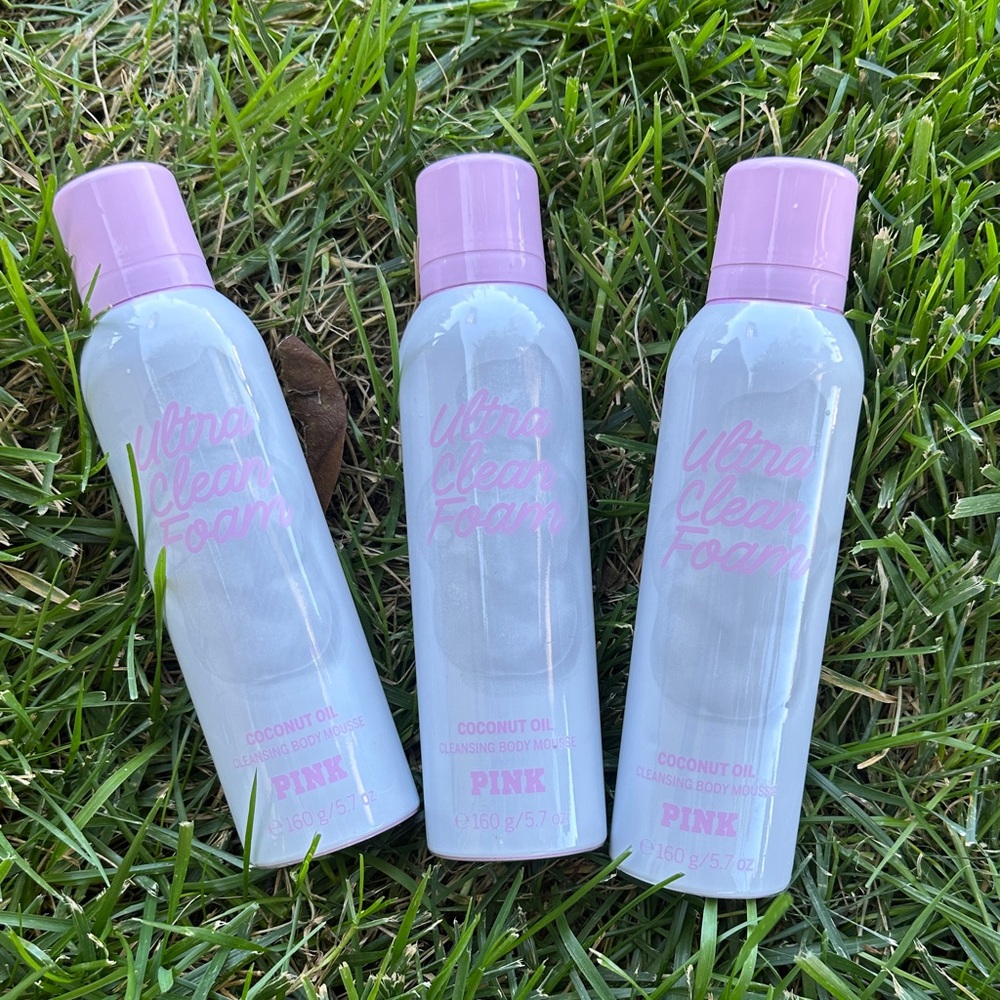 Pink Ultra Clean Foam with Coconut Oil